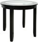 Jofran Inc. Urban Icon Glass Top Round Counter Table with Black Base-0