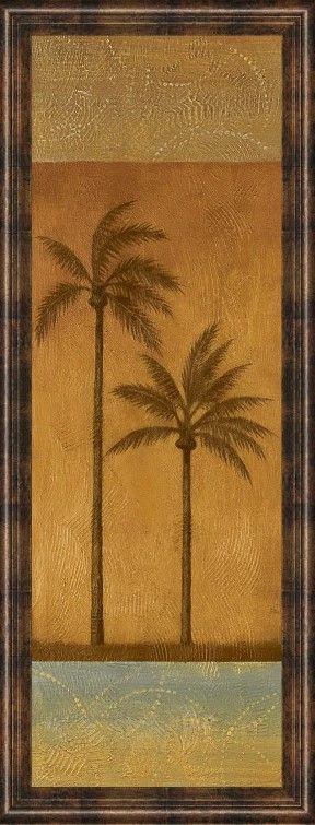 Classy Art Golden Palm Il By Jordan Grey-1