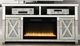ACME Furniture Noralie Mirrored TV Stand with Fireplace-0