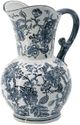 A & B Home Blue/White Milk Jar-1