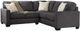 Signature Design by Ashley® Alenya 2-Piece Charcoal Sectional-0