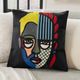 Nourison Home™ Mina Victory Natural Leather Hide Warrior 20''x20'' Throw Pillow-2