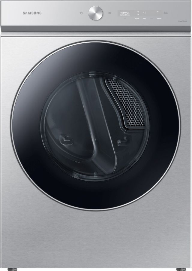 Samsung Bespoke 8900 Series 7.6 Cu. Ft. Silver Steel Front Load Electric Dryer-0