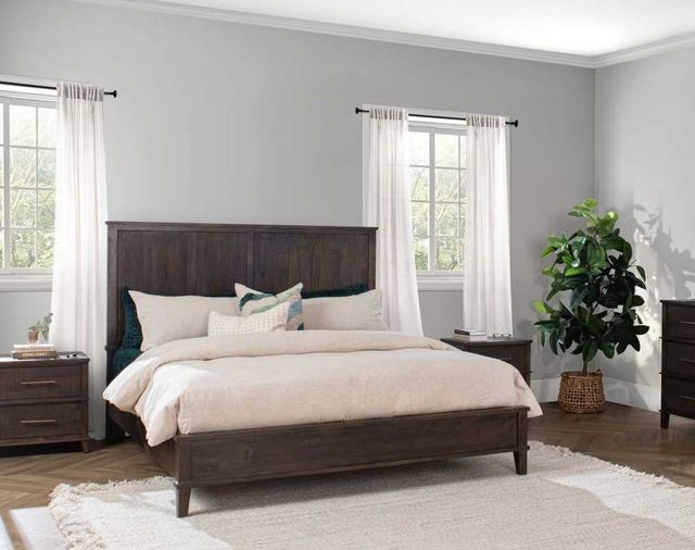 Classic Home Westlake Kona Brown Eastern King Panel Bed -1