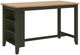 Signature Design by Ashley® Gesthaven Natural Counter Height Dining Table witn Green Base-0