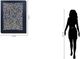 Classy Living Outspoken Midnight Gold Interlock Abstract Wall Art-2