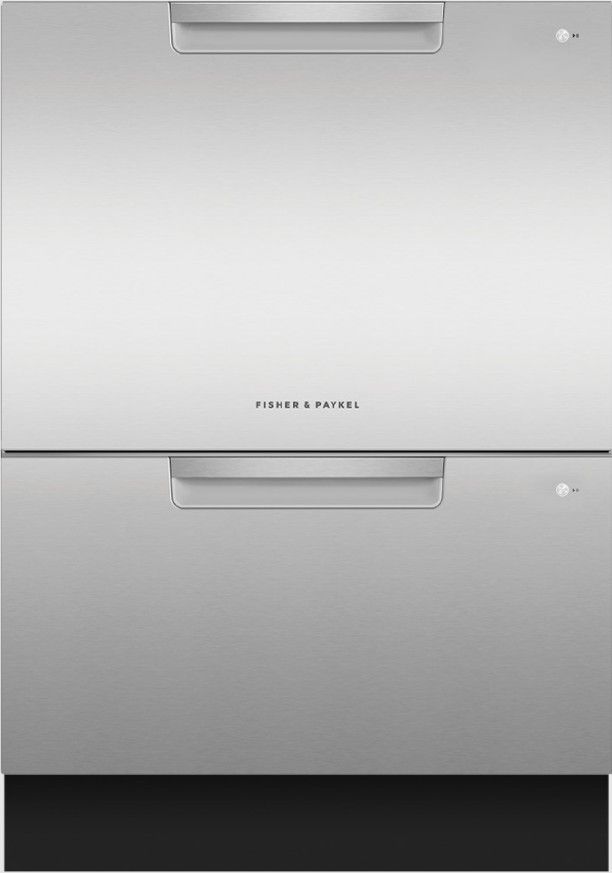 Fisher & Paykel Series 7 24” Stainless Steel Contemporary Tall Double DishDrawer™ dishwasher-0