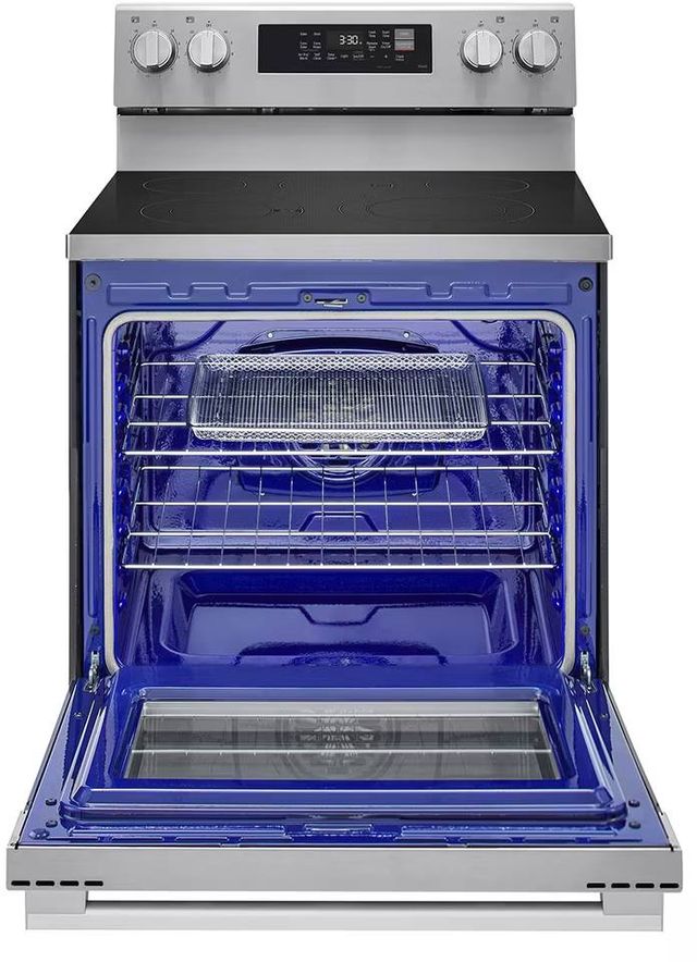 LG 30" Stainless Steel Freestanding Electric Range with Air Fry & EasyClean®-1