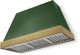 AGA Euclid 48" Cornwall Green Wall Mounted Range Hood with Antique Brass Trim-0