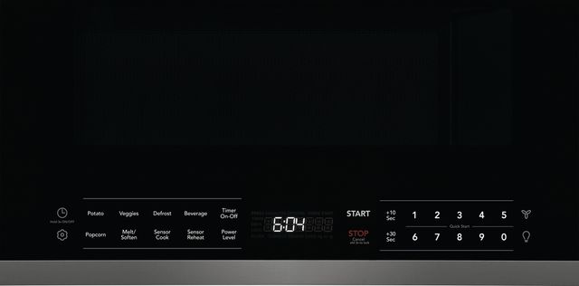 Frigidaire Gallery® 1.9 Cu. Ft. Smudge-Proof® Black Stainless Steel Over The Range Microwave-3