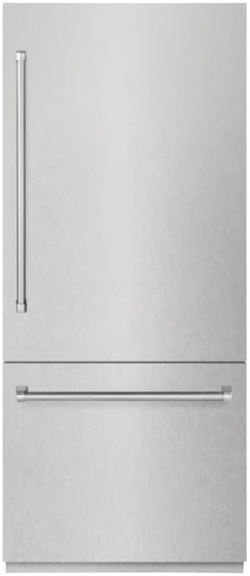 ZLINE 36" 19.8 Cu. Ft Satin Stainless Steel Built In Bottom Freezer Refrigerator-0