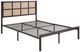 Homelegance® Sanibel Beige/Dark Bronze Queen Platform Bed-4