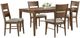 Intercon Koloa 5-Piece Honey Dining Table Set-0