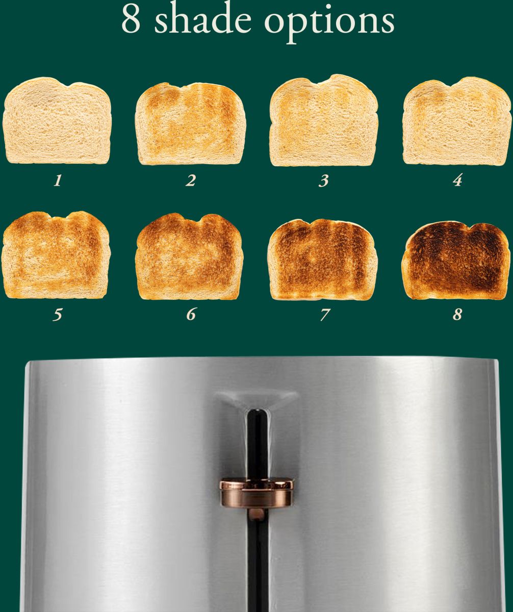 チトースト2点 Café™ 2 Slice Stainless Steel Toaster | Cluett's Appliance | Ware