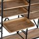 Crestview Collection Thomas Black/Natural Etagere-5