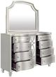 New Classic® Home Furnishings Reflections Silver Dresser and Mirror Set-2