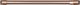 Café™ Brushed Copper Single Wall Oven Handle-0