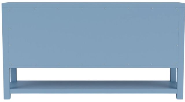 Riverside Furniture Rosalie Cabana Blue Door Console-3