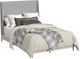 Elements International Westland 3-Piece Almond/Gray Full Upholstered Bedroom Set-1