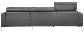 Mazin Furniture Ashland 2-Piece Dark Gray Right-Arm Facing Sofa Sectional and Chaise-3