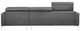 Mazin Furniture Ashland 2-Piece Dark Gray Right-Arm Facing Sofa Sectional and Chaise-3