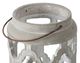 A & B Home Gray 13" Cement Outdoor Lantern-1