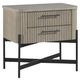 Bernards Stiltz Taupe Youth Nightstand-0