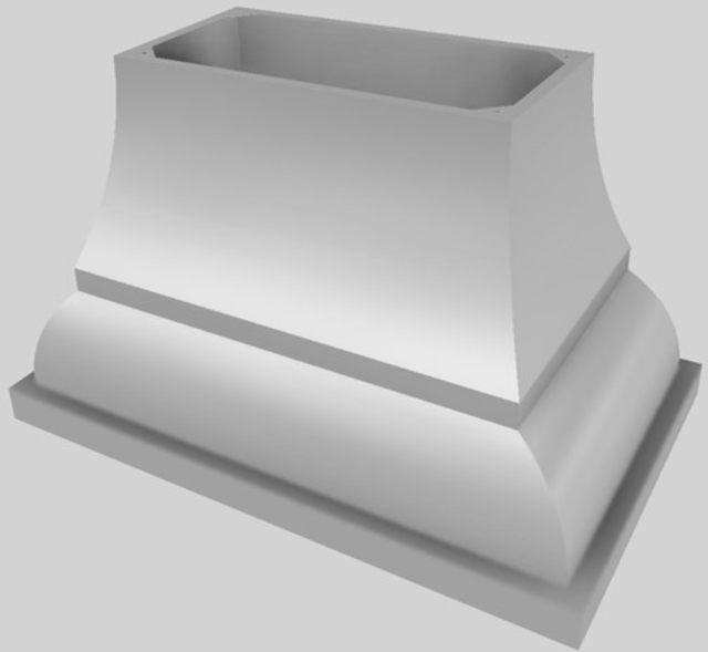 Vent-A-Hood® Designer Series 48" Stainless Steel Island Range Hood-3