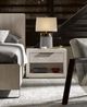 Universal Explore Home™ Modern Huston Quartz Nightstand-1