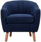 Mazin Furniture Cutler Blue Accent Chair-1