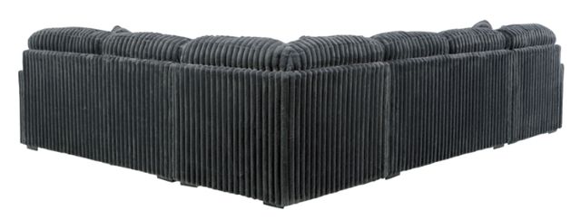 Signature Design by Ashley® Midnight-Madness 4-Piece Gunmetal U-Shape Sectional and Chaise-2