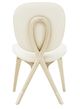 Michael Amini® Camellia Field Caramel Vanity Chair-3