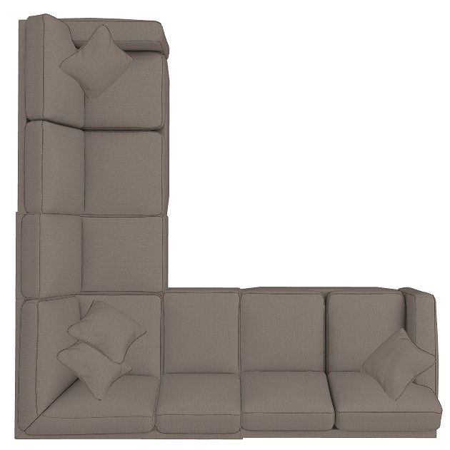 La-Z-Boy® Meyer 5-Piece Mocha Sectional-3