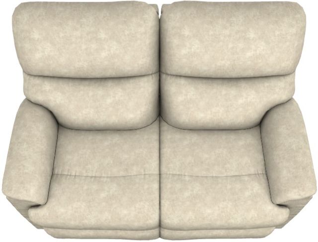 La-Z-Boy® Trouper Stucco Power Reclining Loveseat with Headrest and Lumbar-4