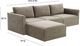 TOV Furniture Willow 4-Piece Taupe Modular Sectional-2