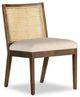 Magnolia Home by Joanna Gaines Lita Beige/Brown Dining Chair-0
