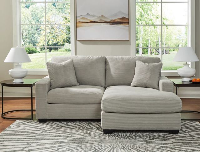 Signature Design by Ashley® Greenbriar Smoke Sofa and Chaise-4