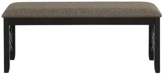 New Classic® Home Furnishings Potomac Black/Brown Bench-2