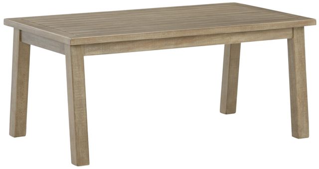 Signature Design by Ashley® Barn Cove Brown Outdoor Coffee Table-0