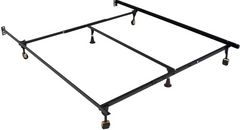 Home By Hollywood Atlas-Lock Keyhole Twin/Full/Queen/Eastern King/California King Bed Frame with Rollers