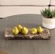 Uttermost® Marble Crest Brass/Brown Tray-1