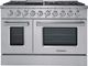 VEZENI Reminiscia 48" Stainless Steel Pro Style Gas Range-0