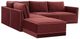 TOV Furniture Willow 5-Piece Red Left-Arm Facing Sectional-0