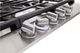LG SIGNATURE 30" Stainless Steel UltraHeat™ Gas Cooktop with EasyClean®-2