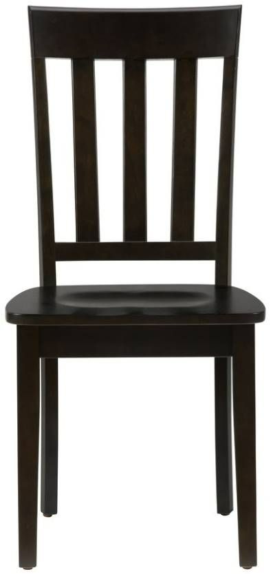 Jofran Inc. Simplicity Espresso Slatback Side Chair-2