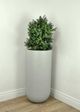 Le Present Round Bottom Light Gray 36" Planter-5