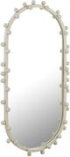 TOV Furniture Bubbles Ivory Large Oval Wall Mirror-4
