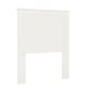 Perdue Woodworks Essentials Rockport White Twin Panel Headboard -0