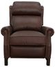 BarcaLounger® Thornfield Clifton-Chocolate Manual Recliner-1