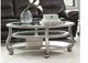 Signature Design by Ashley® Coralayne Silver Oval Coffee Table-3